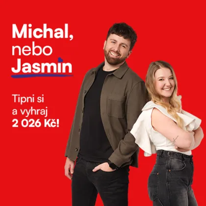 🎙️ MICHAL NEBO JASMIN: tipni si a vyhraj 2 026 Kč