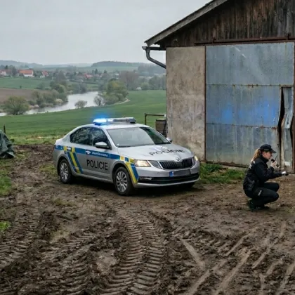 V Hněvkovicích řádil zloděj. Z areálu odvezl techniku a ukradl i tři prasata