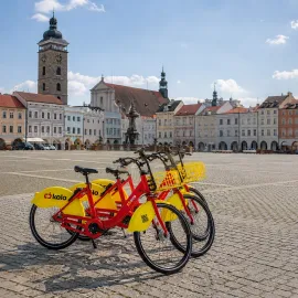 České Budějovice představily vlastní sdílená kola. CBkolo má být novým parťákem k MHD