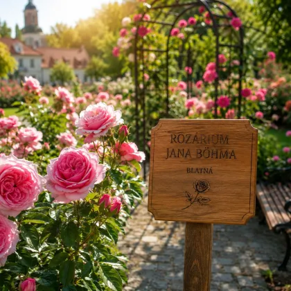 Blatná otevře jedinečné Rozárium Jana Böhma. Vrací se domů růže, které obdivoval celý svět