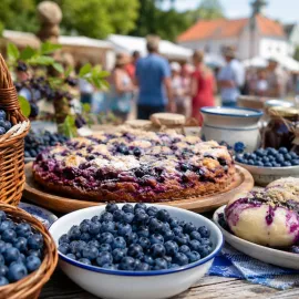 Čtyři tuny borůvek a rekordní jedlíci. Borovany ovládlo jubilejní Borůvkobraní