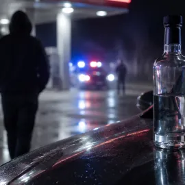 Na benzinku přijel s téměř pěti promile. Šel si koupit další alkohol