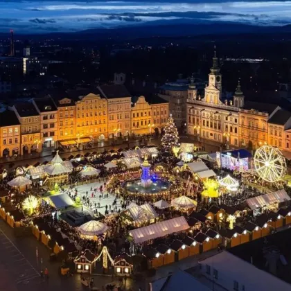 Budějce chystají pohádkový advent. Dorazí Eliška s Jindřichem, bruslení bude zdarma