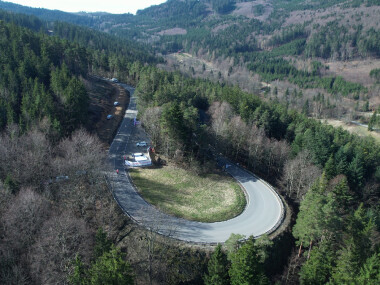 Rekonstrukce silnice z Prachatic na Libínské Sedlo zahájena
