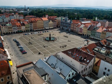 Uzavírka českobudějovického náměstí - přehledně