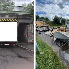 Vy jste se zasekl? Ale ne, vezu most a došla mi nafta!