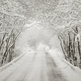Na jihu Čech od rána sněží, sníh komplikuje dopravu v celém kraji