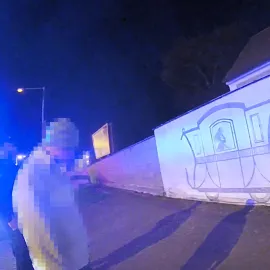 Chtěl jen „vylepšit obrázek“. Muž maloval na zeď Muzea koněspřežky