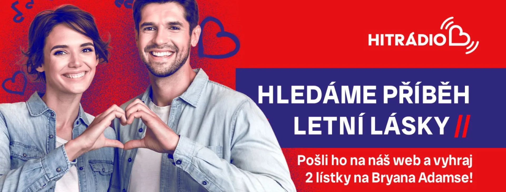 HLEDÁME PŘÍBĚH LETNÍ LÁSKY: pošli nám ho vyhraj 2 lístky na koncert Bryana Adamse
