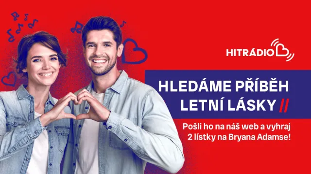 HLEDÁME PŘÍBĚH LETNÍ LÁSKY: pošli nám ho vyhraj 2 lístky na koncert Bryana Adamse
