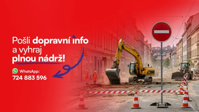 Dopravní hlídka Hitrádia Faktor: Natankuj plnou zadarmo!