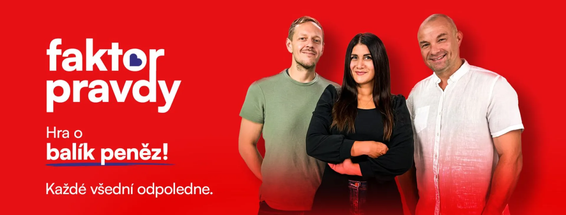 FAKTOR PRAVDY je zpátky! Hrajeme o 3 000 denně. Jak dobře znáte historky z jižních Čech? 